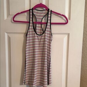 Lululemon Athletica Multicolor Striped Tank Top
